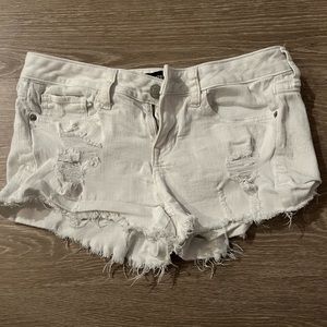 White jean shorts - Express - size 4